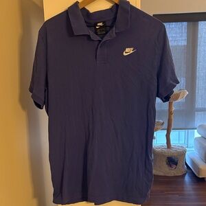 Nike Men's Deep Blue Polo Shirt